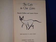 Load image into Gallery viewer, Book - 1949 - The Cats in Our Lives - By Pamela Kellino and James Mason