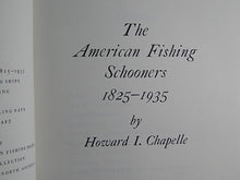 Load image into Gallery viewer, Book - 1973 - The American Fishing Schooners 1825-1935 - By Howard I. Chapelle