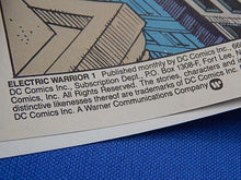 Load image into Gallery viewer, DC Comics - Electric Warrior - #1 - May 1986