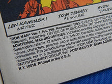 Charger l'image dans la galerie, Marvel Comics - Iron Man - #298 - November 1993