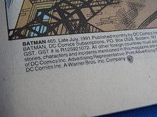 Load image into Gallery viewer, DC Comics - Batman With Robin - #465 - July 1991