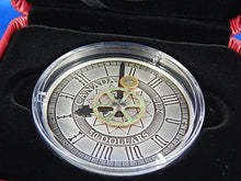 Load image into Gallery viewer, Currency - Silver Coin - $50 - 2017 - Royal Canadian Mint - Peace Tower Clock 90th Anniversary