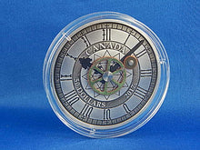 Load image into Gallery viewer, Currency - Silver Coin - $50 - 2017 - Royal Canadian Mint - Peace Tower Clock 90th Anniversary