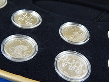 Load image into Gallery viewer, Currency - Millennium Commemorative Coin Set - 25 Cents x 12 - 1999 - Royal Canadian Mint