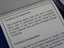 Load image into Gallery viewer, Silver Coin - 5 Ounce - 2013 - 25th Anniversary of the Silver Maple Leaf