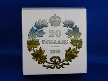 Load image into Gallery viewer, Silver Coin - $20 - 2020 - Iconic Maple Leaves (G)
