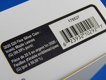 Load image into Gallery viewer, Silver Coin - $20 - 2020 - Iconic Maple Leaves (G)