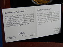 Load image into Gallery viewer, Silver Coin - $20 - 2020 - Iconic Maple Leaves (G)