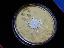 Load image into Gallery viewer, Silver Coin - $50 - 2017 - Royal Canadian Mint - Whispering Maple Leaves