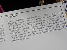 Load image into Gallery viewer, Silver Coin - $50 - 2017 - Royal Canadian Mint - Whispering Maple Leaves