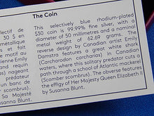 Load image into Gallery viewer, Silver Coin - $30 - 2018 - Royal Canadian Mint - The Great White Shark