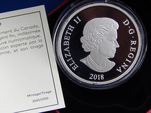 Charger l'image dans la galerie, Silver Coin - $30 - 2018 - Royal Canadian Mint - Golden Maple Leaf