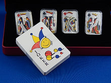 Load image into Gallery viewer, Currency - Silver 4-Coin Set - $25 - 2018 - Royal Canadian Mint - Historical Currency of Canada - Playing Cards of New France