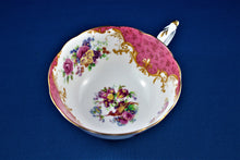 Load image into Gallery viewer, Tea Cup - Paragon - Double Warrant - Rockingham - Rose Fine Bone China Tea Cup and Matching Saucer
