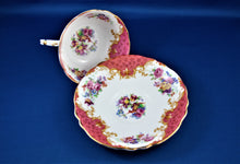 Load image into Gallery viewer, Tea Cup - Paragon - Double Warrant - Rockingham - Rose Fine Bone China Tea Cup and Matching Saucer
