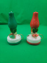 Load image into Gallery viewer, Christmas Novelties - Christmas Lantern Wax Candles (Pair)