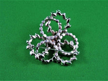 Load image into Gallery viewer, Jewelry - Brooch - Spiral Clear Rhinestones