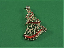 Load image into Gallery viewer, Jewelry - Brooch - Avon Christmas Tree 2016