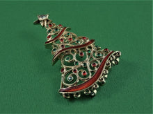 Load image into Gallery viewer, Jewelry - Brooch - Avon Christmas Tree 2016