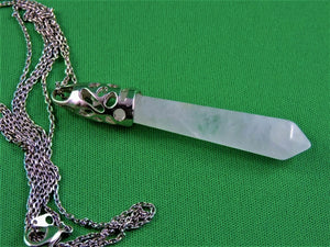 Jewelry - Necklace - White (Crystal) Stone