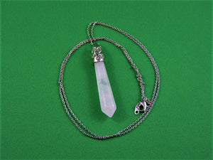 Jewelry - Necklace - White (Crystal) Stone