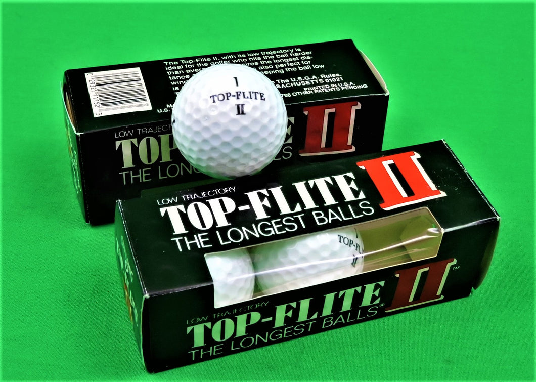 Golf - Spalding Top-Flite II - 2 Sleeves of 3