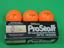 Charger l'image dans la galerie, Golf - Wilson ProStaff  - Surlyn - Optic Orange - 1 Sleeve of 3