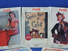 Charger l'image dans la galerie, Coca-Cola Memorabilia - GTF - 1993 - Coca-Cola Collector Cards - #53, 52, 54, 55, and 61
