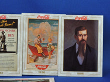Charger l'image dans la galerie, Coca-Cola Memorabilia - GTF - 1993 - Coca-Cola Collector Cards - #1, 17, 37, 42, and 45