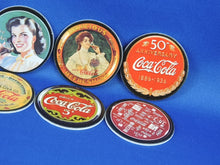 Load image into Gallery viewer, Coca-Cola Memorabilia - GTF - Coca-Cola "Coke Cap" - Series 1 - Complete Set of 8