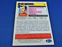 Load image into Gallery viewer, Marvel Collector Cards - 1991 Marvel Universe Series 2 - #6 Sub-Mariner