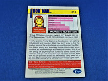 Load image into Gallery viewer, Marvel Collector Cards - 1991 Marvel Universe Series 2 - #13 Iron Man