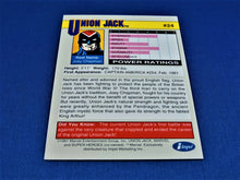 Load image into Gallery viewer, Marvel Collector Cards - 1991 Marvel Universe Series 2 - #24 Union Jack
