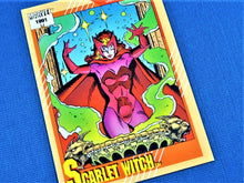 Load image into Gallery viewer, Marvel Collector Cards - 1991 Marvel Universe Series 2 - #26 Scarlet Witch