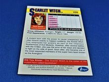 Load image into Gallery viewer, Marvel Collector Cards - 1991 Marvel Universe Series 2 - #26 Scarlet Witch