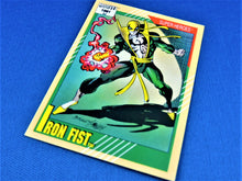 Load image into Gallery viewer, Marvel Collector Cards - 1991 Marvel Universe Series 2 - #28 Iron Fist