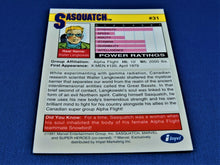 Load image into Gallery viewer, Marvel Collector Cards - 1991 Marvel Universe Series 2 - #31 Sasquatch