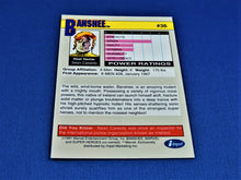 Load image into Gallery viewer, Marvel Collector Cards - 1991 Marvel Universe Series 2 - #36 Banshee