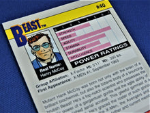 Load image into Gallery viewer, Marvel Collector Cards - 1991 Marvel Universe Series 2 - #40 Beast