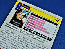 Load image into Gallery viewer, Marvel Collector Cards - 1991 Marvel Universe Series 2 - #42 Rogue