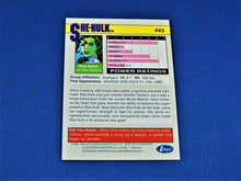 Load image into Gallery viewer, Marvel Collector Cards - 1991 Marvel Universe Series 2 - #43 She-Hulk