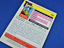 Load image into Gallery viewer, Marvel Collector Cards - 1991 Marvel Universe Series 2 - #48 Thor
