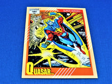 Load image into Gallery viewer, Marvel Collector Cards - 1991 Marvel Universe Series 2 - #49 Quasar