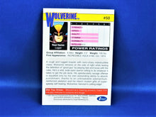 Load image into Gallery viewer, Marvel Collector Cards - 1991 Marvel Universe Series 2 - #50 Wolverine