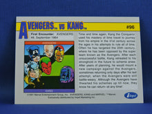 Load image into Gallery viewer, Marvel Collector Cards - 1991 Marvel Universe Series 2 - #96 Avengers vs Kang