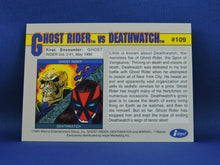 Load image into Gallery viewer, Marvel Collector Cards - 1991 Marvel Universe Series 2 - #109 Ghost Rider vs Deathwatch