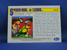 Load image into Gallery viewer, Marvel Collector Cards - 1991 Marvel Universe Series 2 - #112 Spider-Man vs Lizard