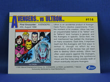 Load image into Gallery viewer, Marvel Collector Cards - 1991 Marvel Universe Series 2 - #114 Avengers vs Ultron