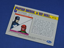 Load image into Gallery viewer, Marvel Collector Cards - 1991 Marvel Universe Series 2 - #115 Captain America vs Red Skull