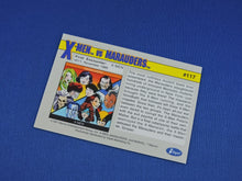 Load image into Gallery viewer, Marvel Collector Cards - 1991 Marvel Universe Series 2 - #117 X-Men vs Marauders